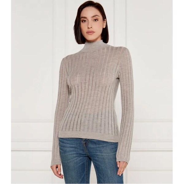 BOSS BLACK Vlnený rolák Fatirami | Slim Fit 58488686