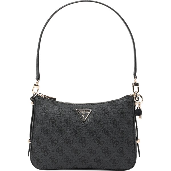 GUESS Kabelka na rameno Erica tmavosivá / čierna 58490407