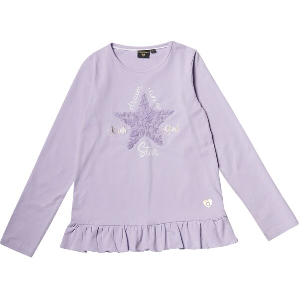 KOROSHI Tričko orgovánová / svetlofialová 66803322