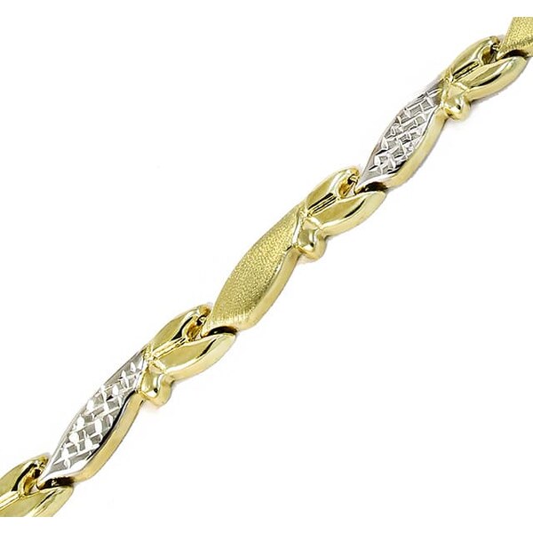 Zlatý náramok Glare 78 51003943