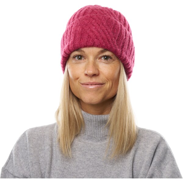 Vlnka Vlnená čiapka Superfine Merino Chilecito červená veľkosti 58493465