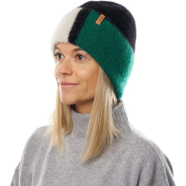 Vlnka Mohérová čiapka s podšívkou Merino Polvorines čierna veľkosti 58493468