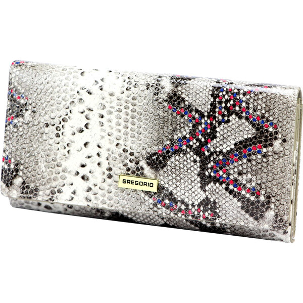 Dámska kožená peňaženka Gregorio sivá KZ52628 62179110