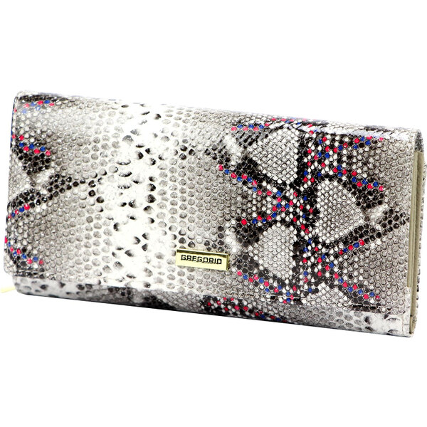 Dámska kožená peňaženka Gregorio sivá KZ52636 62179109