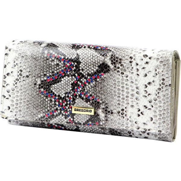 Dámska kožená peňaženka Gregorio sivá KZ52629 62179114