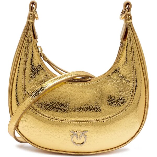 Pinko Kožené hobo BRIOCHE MINI 58493570