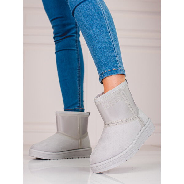 BIG STAR SHOES Grey Womens SnowMobiles Short Big Star KK274613 50639798