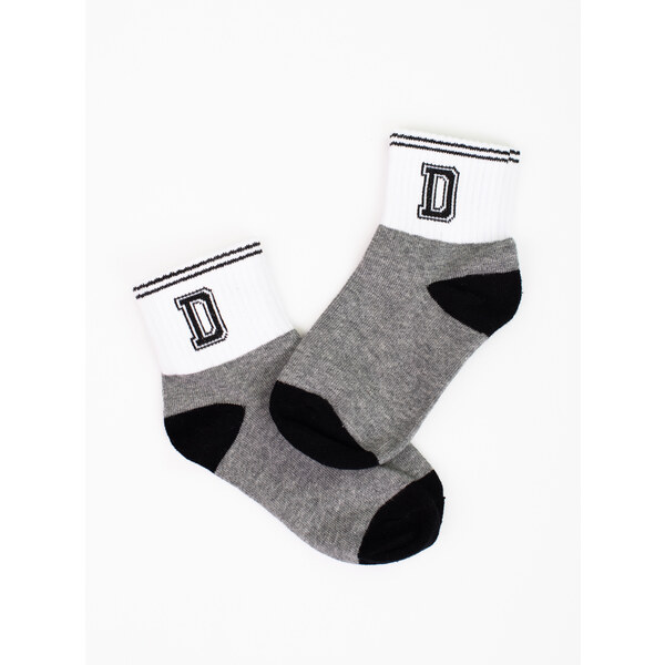 Childrens socks Shelvt gray with asterisk 50526209