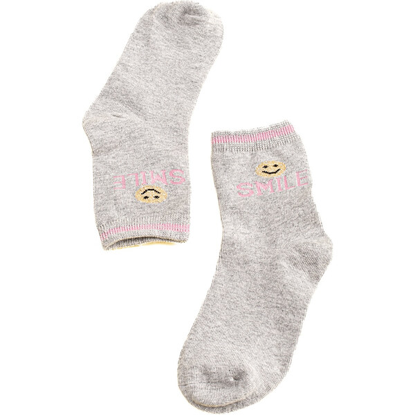 Childrens socks Shelvt gray Smile 50526946
