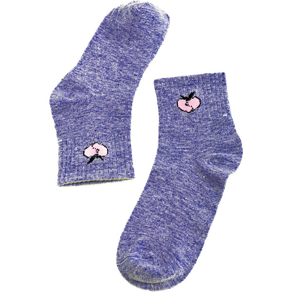 Childrens socks Shelvt blue heart 50535004