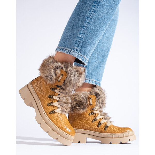 GOODIN Womens trappers with fur Shelvt 50501525
