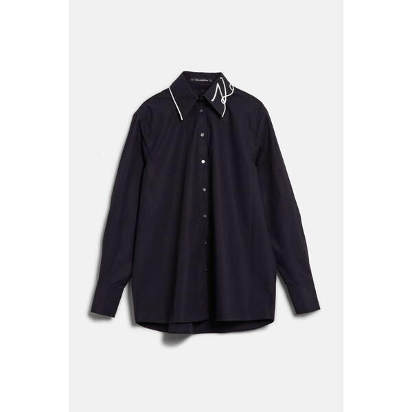 KOŠEĽA KARL LAGERFELD SIGNATURE COLLAR POPLIN SHIRT 58458773