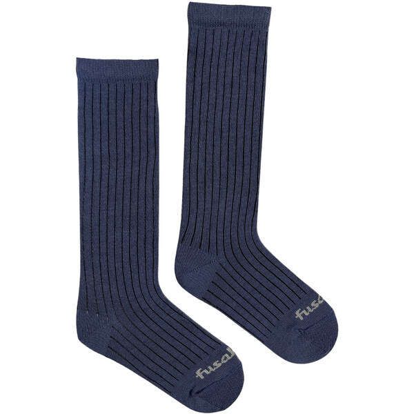 Detské podkolienky Fusakle Rebro modré 61754459