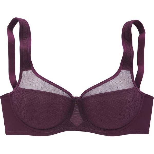 NUANCE Podprsenka baklažánová 63095182