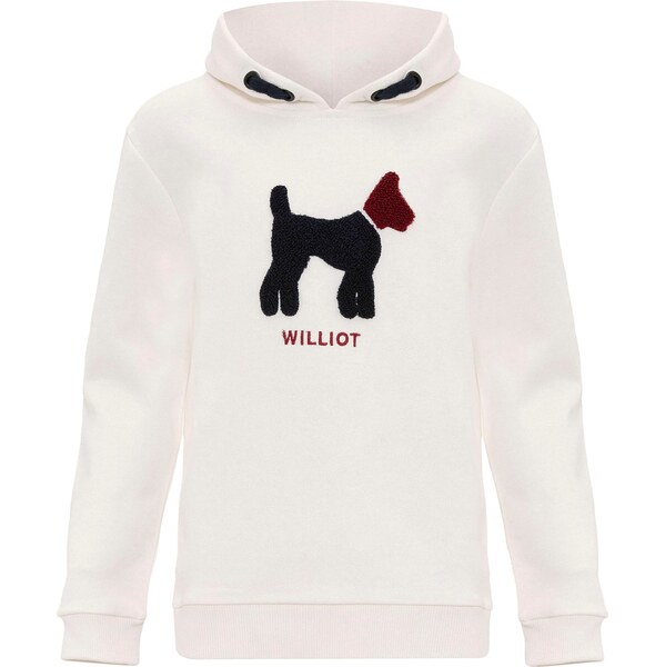 Williot Mikina nebielená / červená / čierna 60683382