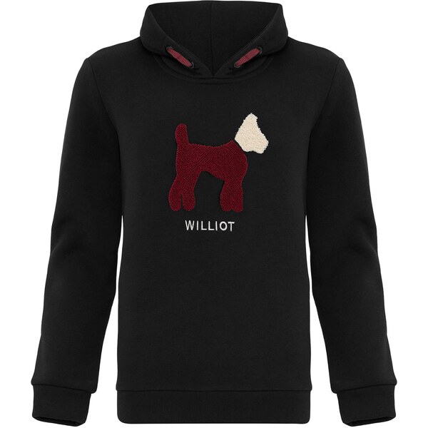 Williot Mikina nebielená / burgundská / čierna 60898378