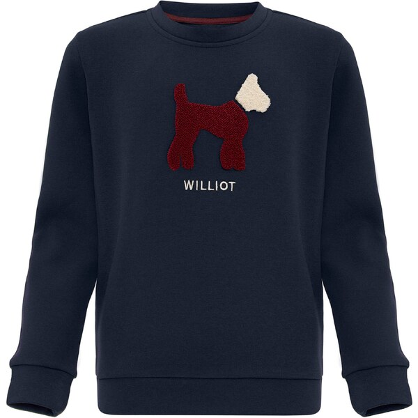 Williot Mikina nebielená / námornícka modrá / burgundská 59666350