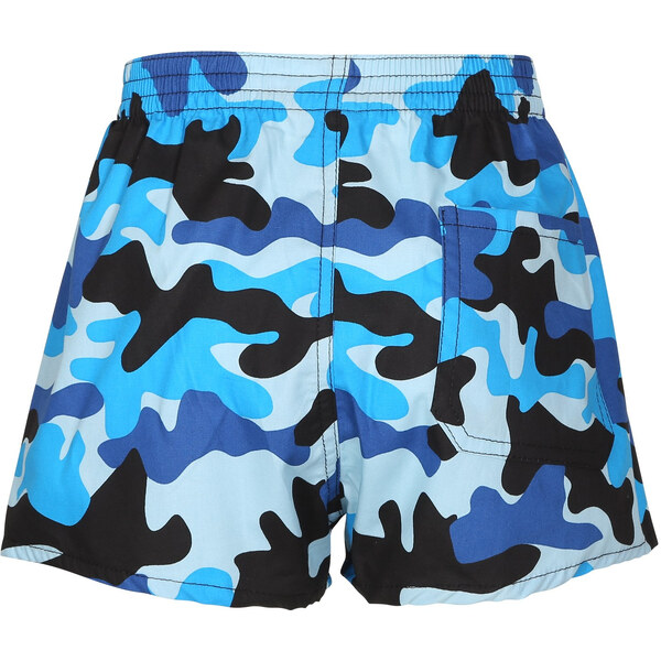 Detské trenky Styx art klasická guma maskáč modrý (J1850) 6-8 let 66060783