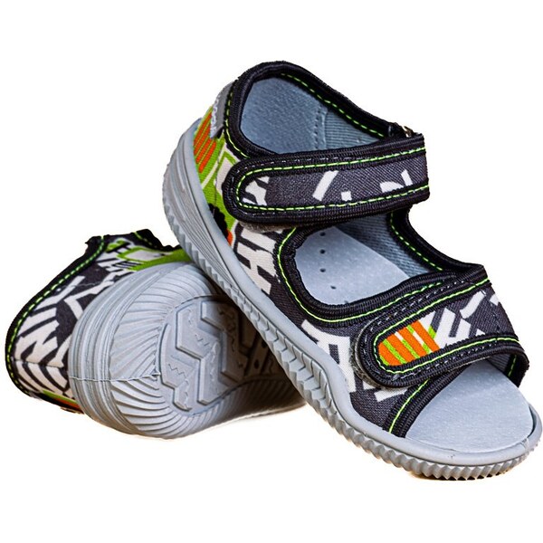 Chlapčenské papuče Viggami Ignaś potlač 50639805