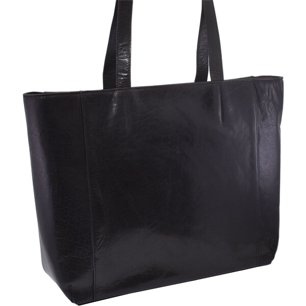 Mercucio Kabelka z pravej kože čierna 250129,skl. 66845105