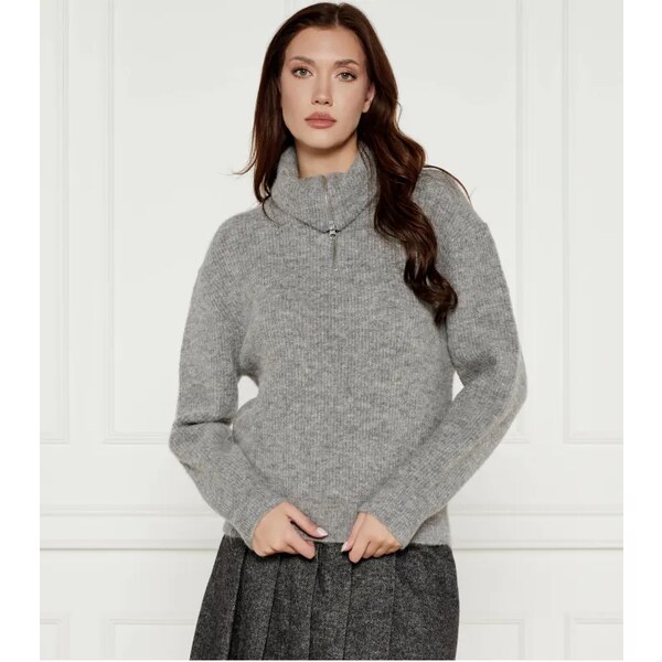 Samsøe Samsøe Vlnený rolák SAANOUR | Regular Fit 58986622