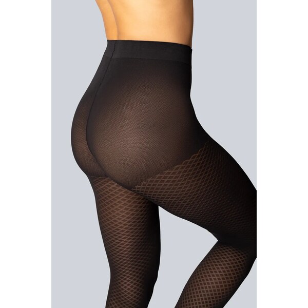 Pančuchy s geometrickým vzorom CRISTALS 50 DEN Mona 58990889