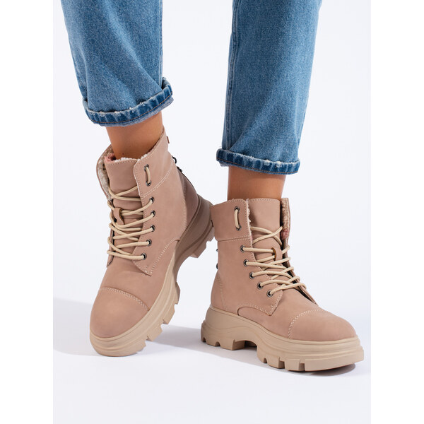 GOODIN Womens trappers on the Shelvt platform pink 50501534