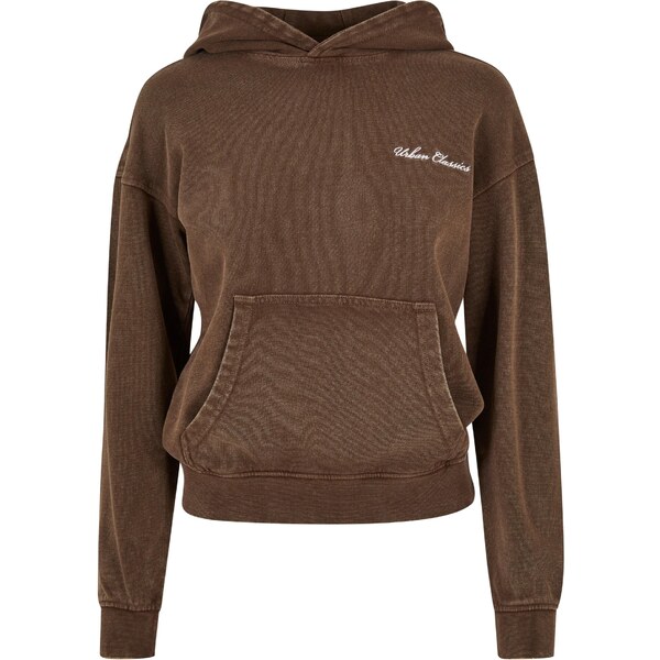 Urban Classics Mikina čokoládová / biela 63143321