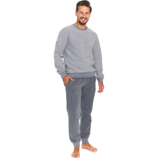 Pánske pyžamo 5248 tmavosivé - Doctornap 65614627