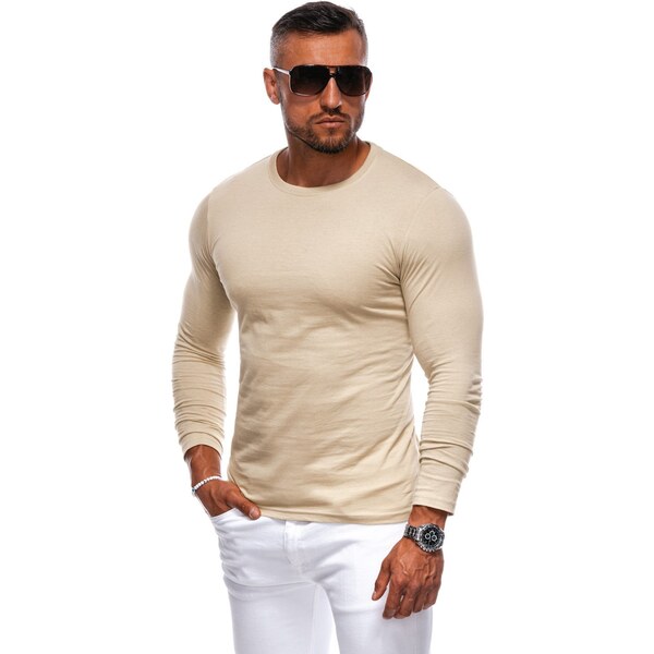 Edoti Mens plain longsleeve 53949545
