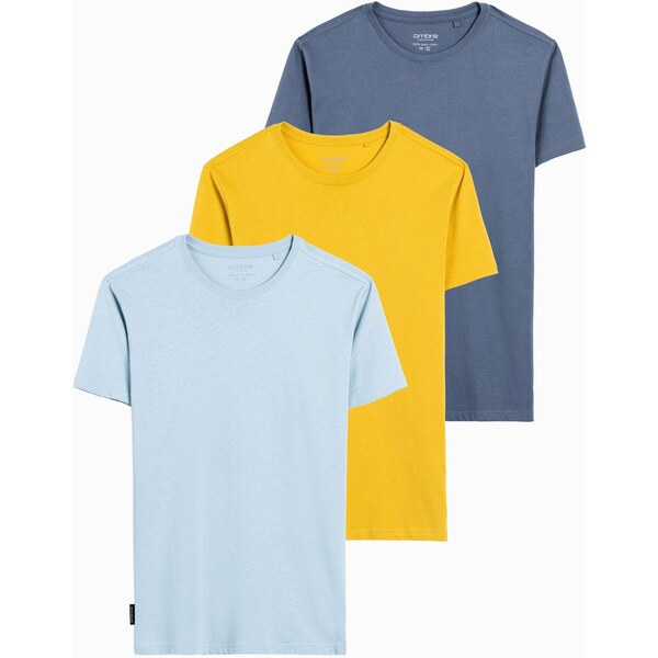 Ombre BASIC 3-pack cotton t-shirt set 56035680