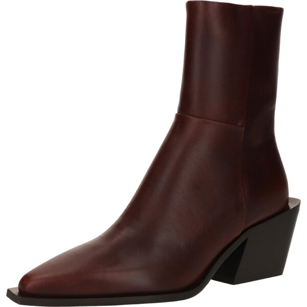 & Other Stories Kovbojské čižmy tmavohnedá 66017720