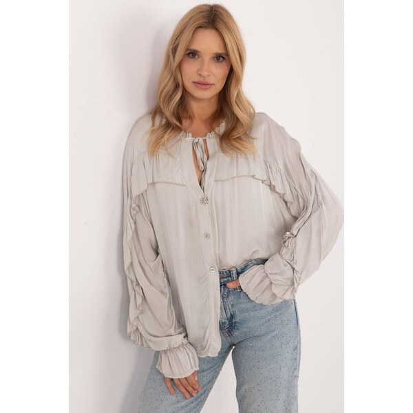 Košeľa s dlhým rukávom model 202300 Och Bella 59061694