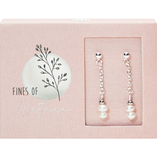 Ligot Náušnice z chirurgickej ocele s perlami 59064530