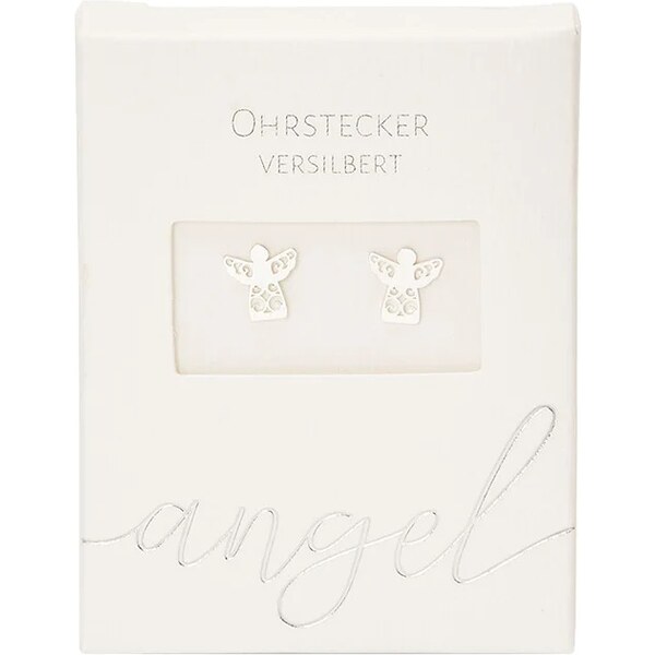 Ligot Náušnice z chirurgickej ocele anjel 59064531