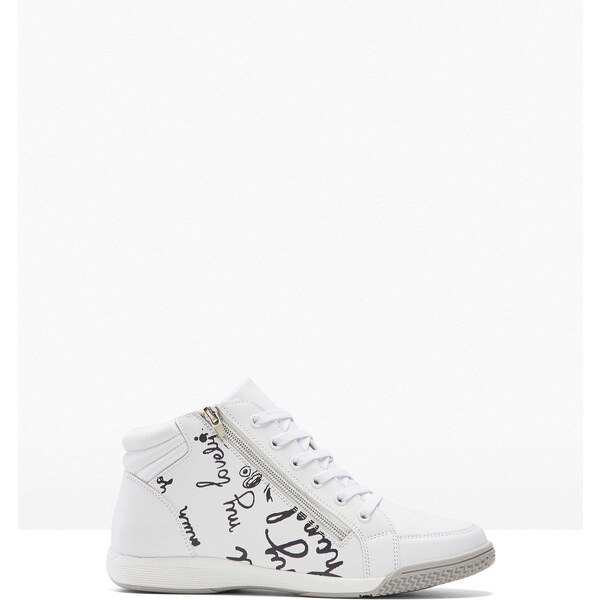 bonprix Vysoké tenisky, farba biela 48801595