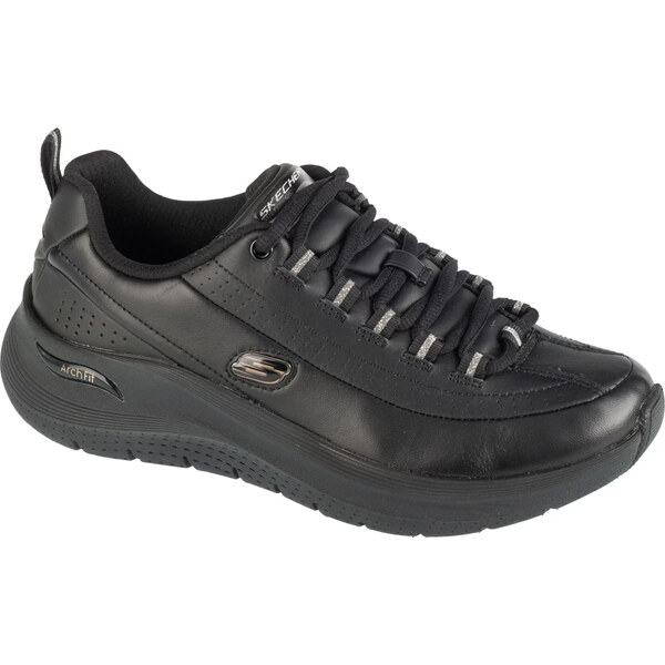 Čierne dámske kožené tenisky Skechers Arch Fit 2.0 - Star Bound 150061 59068978