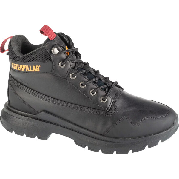 Čierne pánske kožené členkové topánky Caterpillar Colorado Sneaker WP 59068991