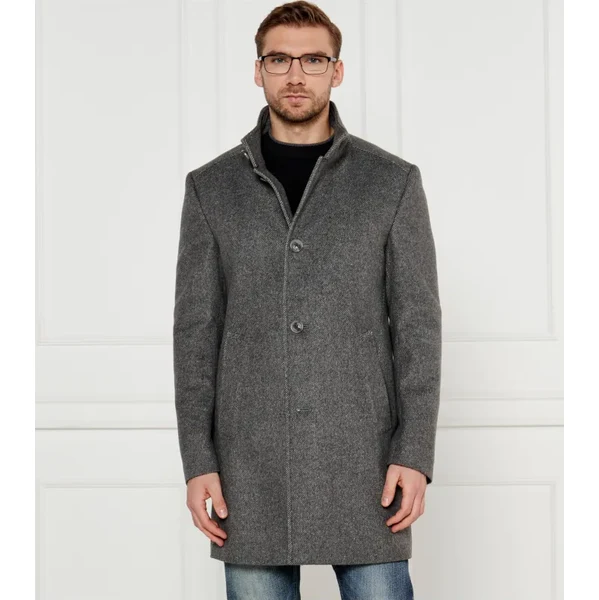 Joop! Vlnený kabát Maron 59071002