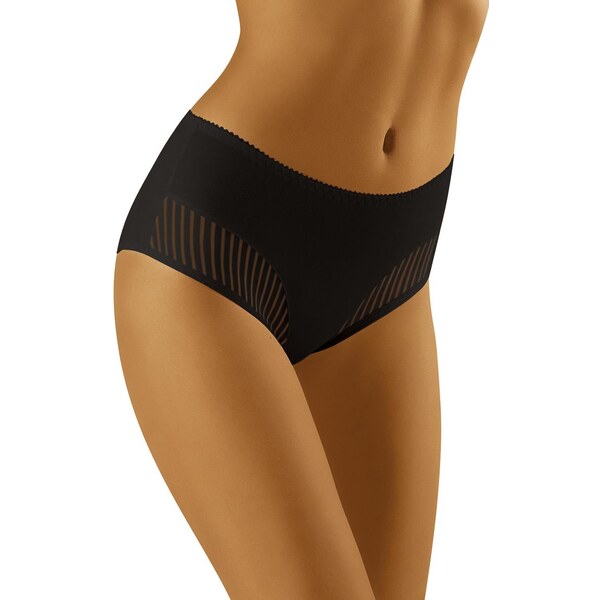 Wol-Bar Bavlnené nohavičky organická bavlna Eco-Qi čierne, Farba 21551571