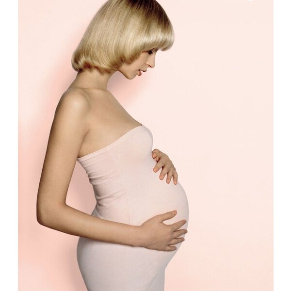 Veneziana Tehotenské pančuchy Mamma Donna 20 DEN-L, Farba čierna 34095738