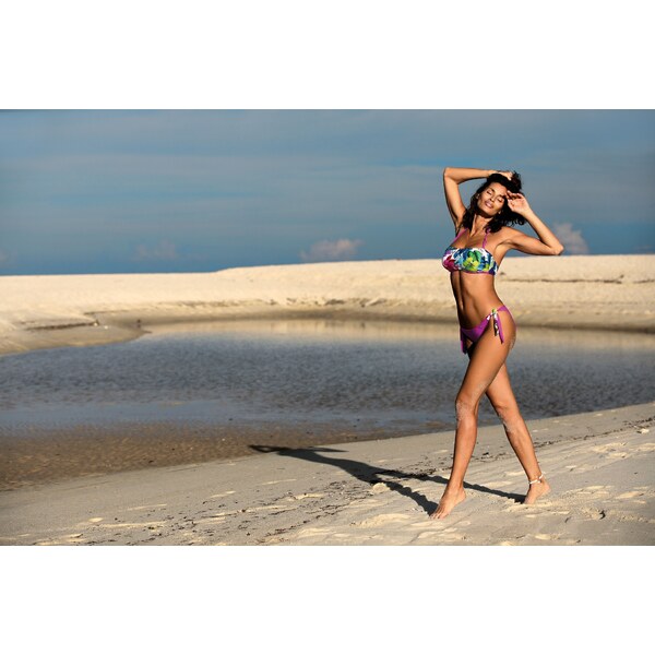 Marko Dámske dvojdielne plavky Shakira Burlesque M-536 (5) fialové 25194141