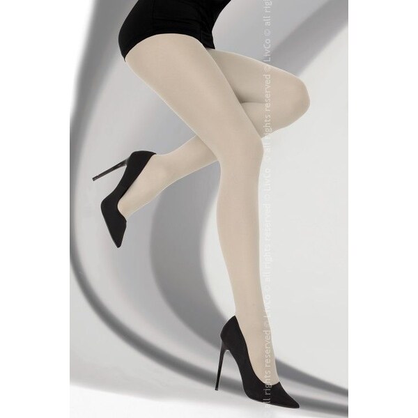 LivCo Corsetti Pančuchy Marcela 40 DEN Linen-S, Farba linen (ľanová - 34095865