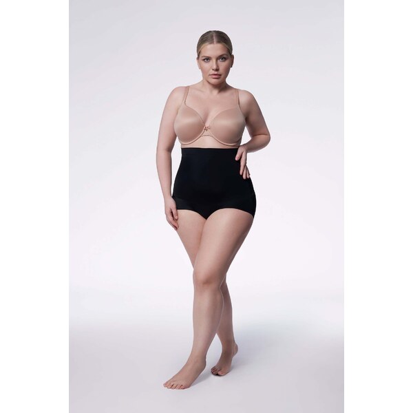 Julimex Sťahovacie nohavičky s vysokým pásom 241 čierne, Farba čierna 20152998