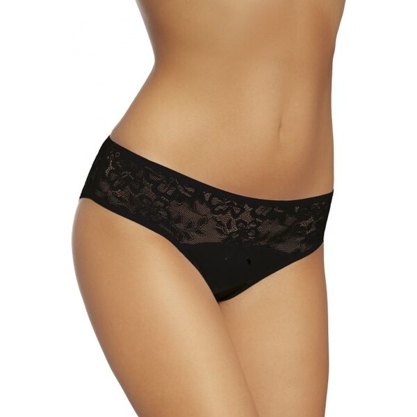 Gabidar Bavlnené nohavičky Beverly 156 čierne, Farba čierna 20153446