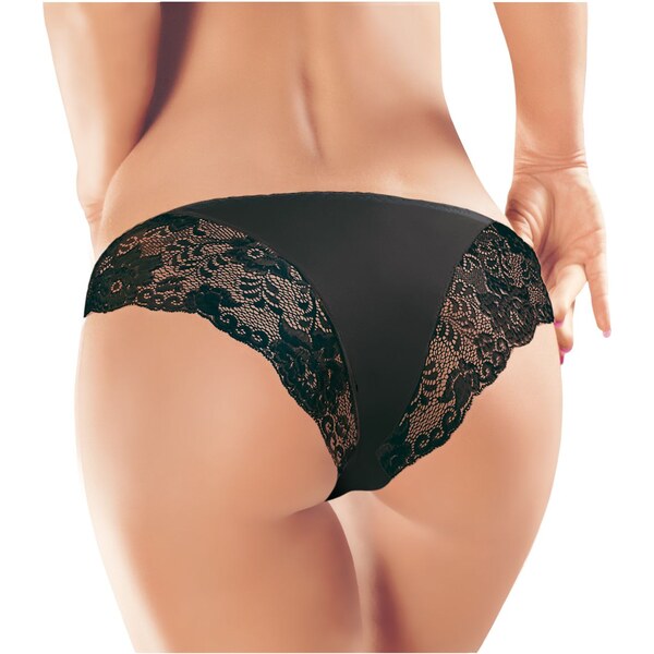 Ewana Brazílske nohavičky brazilky Adeline 065 čierne, Farba čierna 20153642