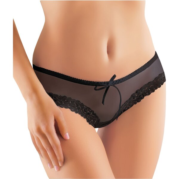 Ewana Zvodné nohavičky priesvitné Inspirance 093 čierne, Farba čierna 20153686