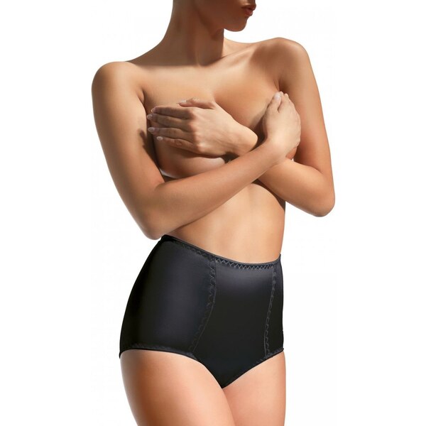 Babell Sťahovacie nohavičky s vyšším pásom Rika BBL 106 čierne, Farba 20155192