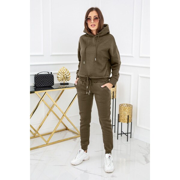 Vittoria Ventini Dámska tepláková súprava Copacabana khaki, Farba 24086136