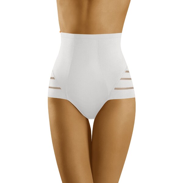 Wol-Bar Sťahovacie nohavičky s vyšším pásom Efecta, Farba biela 65579151